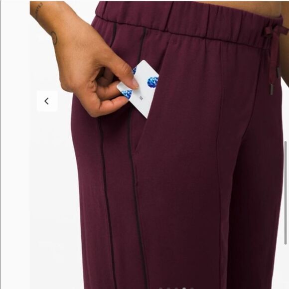 NWT Lululemon On the Right Track Pant Sz 10 - Picture 3 of 9